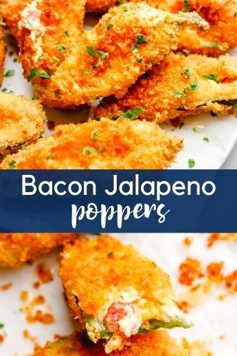 Popper Recipes, Fried Jalapeno Poppers, Deep Fried Bacon, Jalapeno Poppers Recipe, Munchkin Time, Fried Jalapenos, Cheddar Cheese Recipes, Bacon Jalapeno Poppers, Bacon Wrapped Jalapeno Poppers