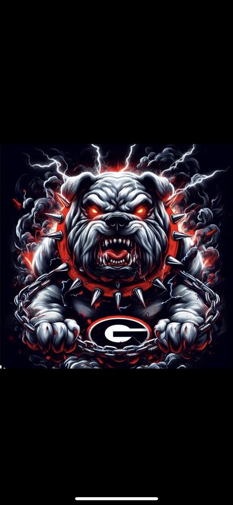 Georgia Bulldogs Tattoo Ideas, Georgia Bulldogs Tattoo, Bulldog Football, Georgia Bulldog Painting, Fantasy Football Logos Image, Bulldog Mascot Logo, Bulldog Sublimation Designs, Georgia Bulldog Mascot, Bulldog Wallpaper