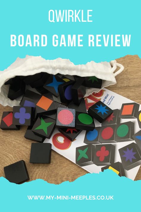 Qwirkle Game Review Qwirkle Game, Game Suggestions, Family Friendly Games, Abstract Tile, Alternative Gifts, Family Board, Light Games, Family Board Games, Pocket Money