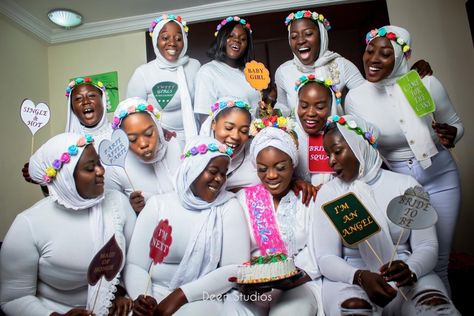 Our beautiful Muslim Maidens looking pretty in our bridal shower accessories. Contact us on 0243305416 for all your bridal needs. Muslim Bridal, Bridal Shower Outfit, Shower Accessories, Bridal Shower, Contact Us, Shower, Quick Saves