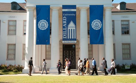 Dillard University in New Orleans, Louisiana. Dillard University, Hbcu Grad, State School, Big Big, Patio Designs, Big Easy, New Orleans Louisiana, Backyard Patio Designs, African American History