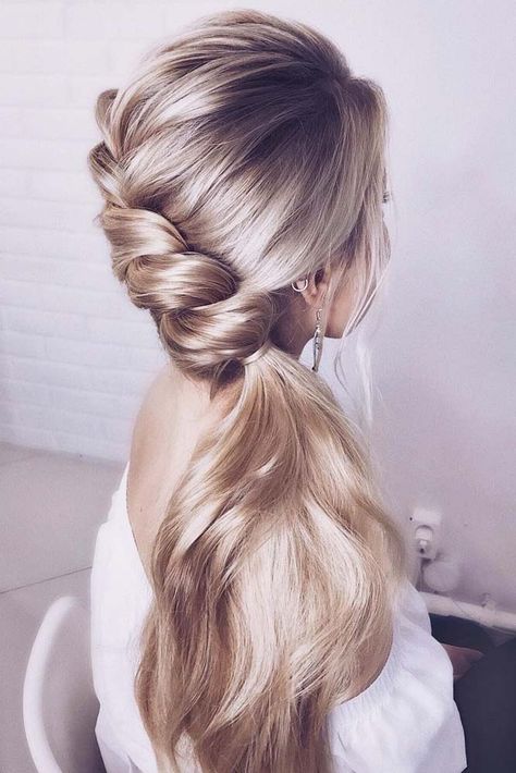 Side Ponytail, Hairstyle Trends, Best Wedding Hairstyles, Long Blonde, Long Straight Hair, Ponytail Hairstyles, Bridesmaid Hair, Prom Hair, Hair Updos