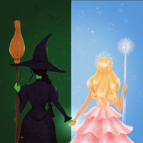 How are we all feeling about @wickedmovie after seeing the trailer?! I personally cannot wait to burst into tears when @cynthiaerivo sings… | Instagram Musical Wallpaper, Elphaba And Glinda, Wicked Musical, The Wonderful Wizard Of Oz, Defying Gravity, Preppy Wallpaper, Pinturas Disney, Wicked Witch, Theatre Kid