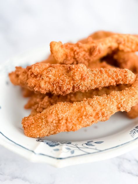 The Best Copycat Recipe for Zaxby’s Chicken Tenders Copycat Zaxbys Chicken Tenders, 30g Of Protein, Homemade Chicken Tenders, Ranch Dressing Recipe Homemade, Hidden Valley Ranch Dressing, Chicken Tenders Recipe, A Balanced Meal, Ranch Dressing Recipe, Hidden Valley Ranch