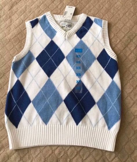 How To Style A Sweater Vest, Argyle Vest, Tennis Skirt Outfit, Argyle Sweater Vest, Argyle Sweater, Indie Outfits, Vest Outfits, Casual Fall Outfits, Teen Fashion Outfits