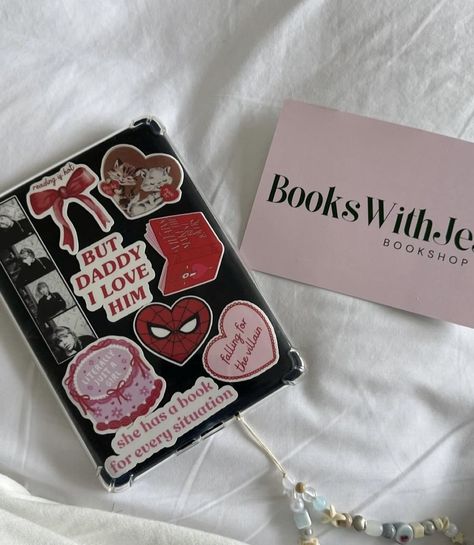 Kindle Sticker Aesthetic Case, Kindle Case Aesthetic, Kindle Aesthetic Case, Kindle Decor, Kindle Girlie, Kindle Aesthetic, Kindle Cases, Kindle Paperwhite Case, Sticker Inspo