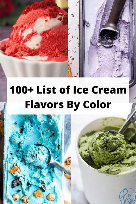 Ice Cream All Flavors, I’ve Cream Flavors, Popular Ice Cream Flavors, Ice Cream Flavors Aesthetic, Sundae Ice Cream Ideas, Unusual Ice Cream Flavors, Fun Ice Cream Recipes, Gelato Flavors List, Winter Ice Cream Flavors