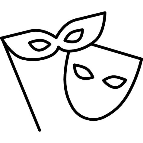 Custome masks | Premium Icon #Freepik #icon #women #theater #theatre #masks Theater Drawing, Exam Wishes Good Luck, Theatre Drawing, Exam Wishes, Drama Icon, Drama Masks, Mask Drawing, Decal Ideas, Ball Drawing