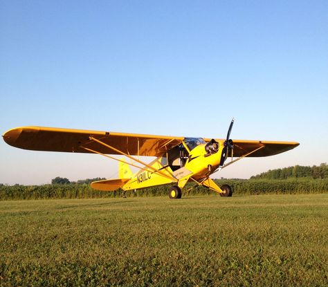 Cub love: is simpler really better? An interesting article from Air Facts about the lovable Piper Cub. Medical Certificate, Piper Archer Plane, Piper Cub, Bush Pilot, Private Planes, Piper Aircraft, Light Sport Aircraft, Small Airplanes, Airplane Flight