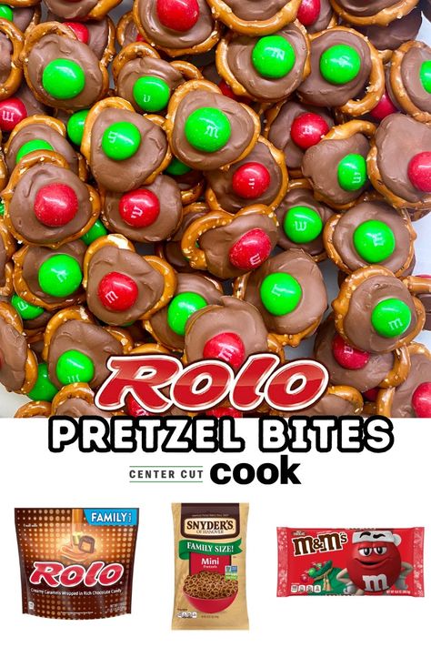 CenterCutCook - Rolo Pretzel Bites - always a Christmas... Rollo Pretzels, Rolo Pretzel Treats, Christmas Treats Easy, Rolo Pretzel Bites, How To Make Pretzels, Rolo Pretzel, Rolo Candy, Rolo Pretzels, Christmas Pretzels