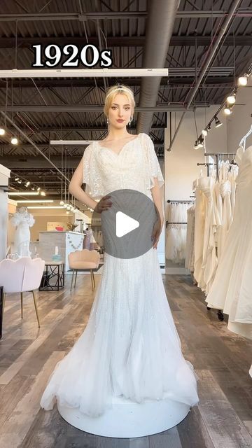 2025 Bride Dress, Wedding Dresses 2025 Bride, Dresses Through The Decades, 1920s Bride, 70s Bride, 2024 Wedding Dresses, Through The Decades, Instagram Wedding, 2024 Wedding