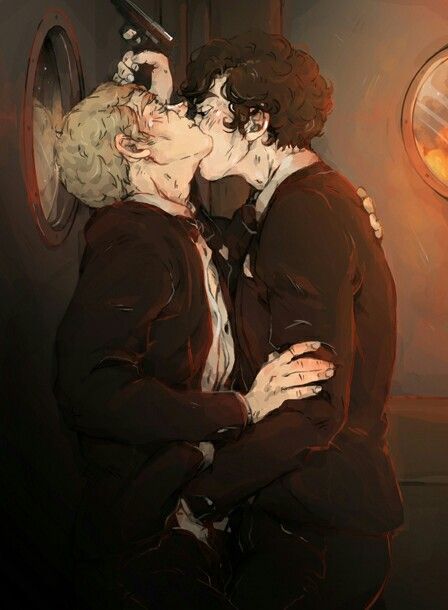 Johnlock Fanart, Sherlock Holmes John Watson, John Lock, Sherlock Art, Benedict Sherlock, Benedict And Martin, Mrs Hudson, Dr Watson, Sherlock Holmes Bbc