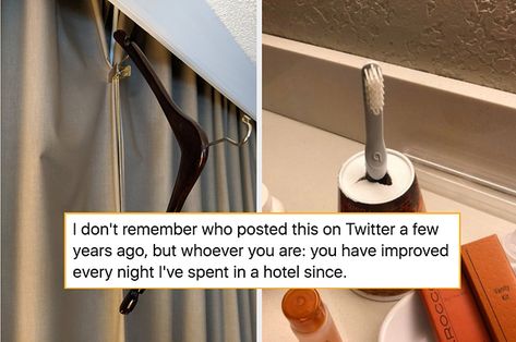 People Are Sharing Their Best Hotel Hacks And They're Honestly Pretty Good Hotel Tips And Tricks Life Hacks, Hotel Room Hacks, Traveling Hacks, Hotel Hacks, Cook Salmon, Hotel Gym, Room Hacks, The Curtains, Traveling Tips