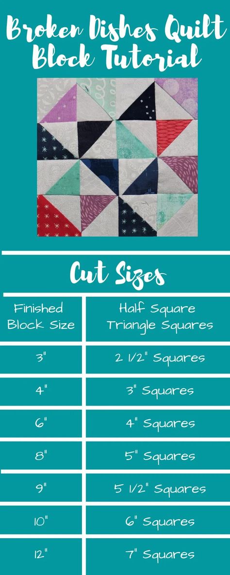 Broken Dishes Quilt, Half Square Triangles Tutorial, Low Volume Quilt, Make A Quilt, Half Square Triangle Quilts, Medallion Quilt, Triangle Square, Half Square Triangle, Quilt Block Tutorial