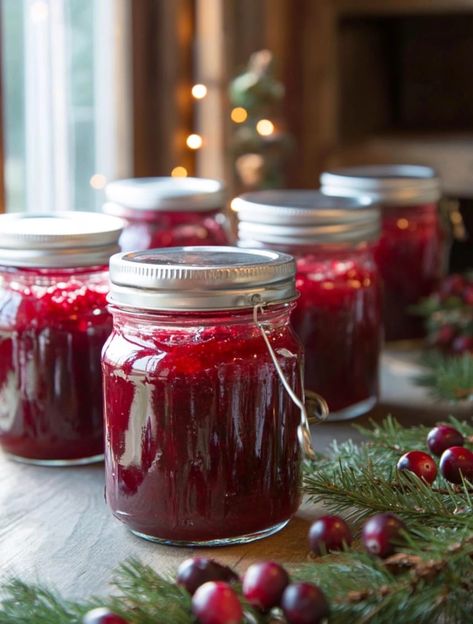 Slow Cooker Christmas Jam Slow Cooker Strawberry Jam, Christmas Jam Crockpot, Slow Cooker Jam, Slow Cooker Christmas Jam, Merry Christmas Jam, Winter Jam Recipes, Merry Christmas Jam Recipe, Boozy Jam, Crockpot Jam