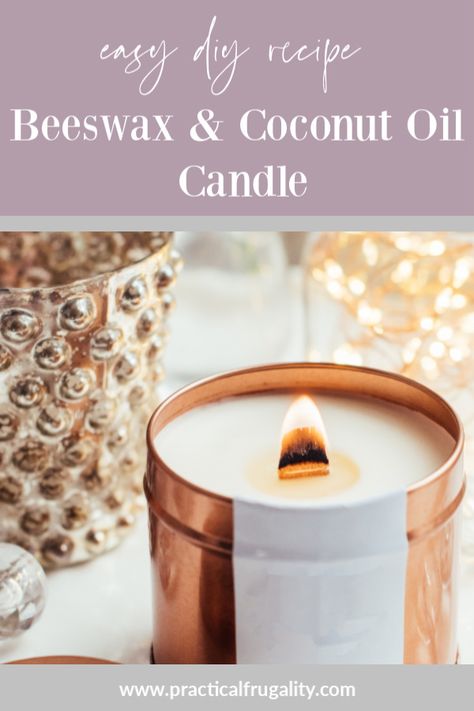 Easy DIY project using only natural ingredients to create beautiful scented candles. Step by step recipe  guide. Beeswax Coconut Oil Candles, Coconut Oil Candles, Oil Candles Diy, Making Beeswax Candles, Coconut Oil Candle, Homemade Beeswax Candles, Candle Recipe, Candle Scents Recipes, Rolled Beeswax Candles