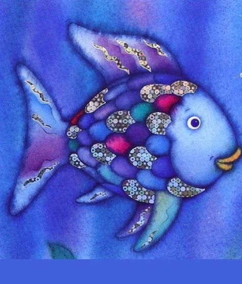 Rainbow Fish Book, The Rainbow Fish, Coral Snake, Making Wooden Toys, Lost Ocean, Rainbow Fish, Cottage Art, Imaginary Friend, Beautiful Fish