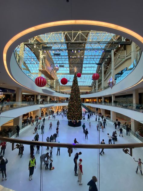 Lloyd center, Portland; seasonal ice skating rink! Outdoor Ice Rink Aesthetic, Synthetic Ice Rink, Indoor Ice Skating, Winter Ice Skating, Synthetic Ice, Outdoor Skating Rink, Outdoor Ice Skating, Roller Skating Rink, Ice Skating Rink