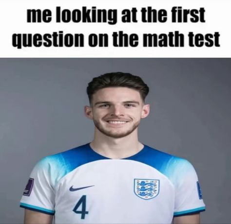 Football Memes Funny, Funny Football Pictures, Football Jokes, Declan Rice, Funny Soccer, Messi Vs, Football Players Images, Soccer Memes, Jack Grealish