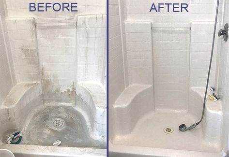 How I Cleaned My Soap Scum Infested Shower and Bathtub In Just Seconds... Without Any Scrubbing! Soap Scum Remover, Clean Tile Grout, Background Remove, Easy Cleaning Hacks, All Purpose Cleaner, Diy Cleaning Solution, Homemade Cleaning Solutions, Diy Home Cleaning, Deep Cleaning Tips