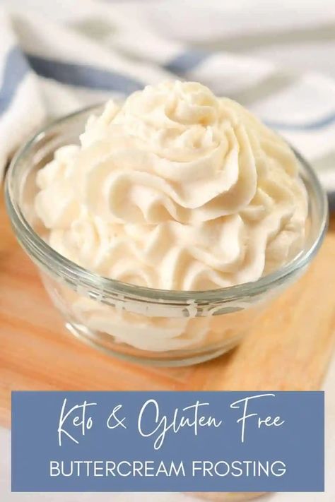 Keto Buttercream Frosting Keto Icing Recipe, Keto Cake Icing Recipe, Keto Vanilla Buttercream Frosting, Keto Cake Icing, Keto Icing For Cookies, Low Carb Icing For Cake, Keto Icing For Cake, Keto Buttercream Frosting, Healthy Icing