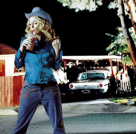 Today in Madonna History: September 19, 2000 « Today In Madonna History 2000 Photoshoot, Dance Party Outfit, 2000 Music, Madonna Albums, Cowgirl Photoshoot, Music Photoshoot, Madonna Music, Madonna 80s, Madonna Photos