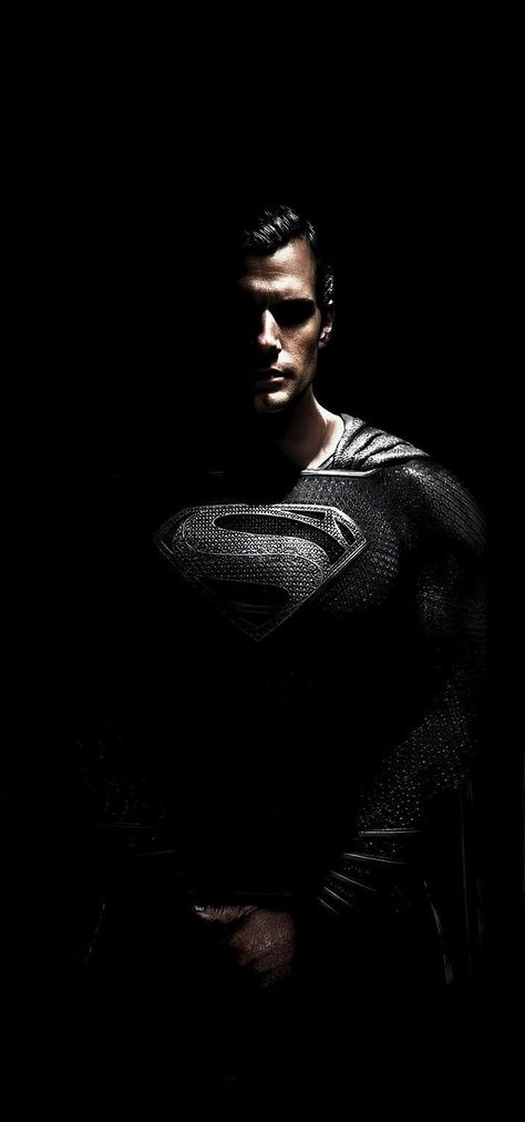 Cool Superman Wallpapers, Man Of Steel Wallpaper, Superman Live Wallpaper, Superman Hd Wallpaper, Superman Black Suit, Superman Tattoos, Superman Film, Black Superman, Superman Pictures