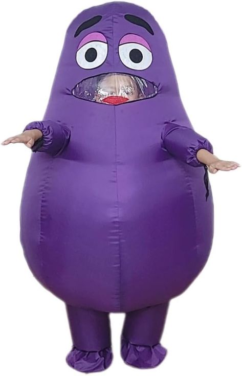 Grimace Costume, Octopus For Kids, Suit Purple, Party City Costumes, Cotton Purse, Inflatable Costumes, Kids Costumes Boys, Costume For Kids, Black Halloween Dress