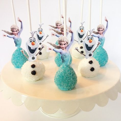 Frozen Dessert Table, Frozen Cake Pops, Frozen Birthday Party Cake, Frozen Birthday Party Decorations, Elsa Birthday Party, Frozen Theme Cake, Frozen Bday Party, Frozen Party Decorations, Disney Frozen Birthday Party