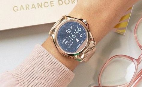 These cute touch watches are perfect for those who don't want a bulky smart watch. Touch watches will compliment your accessories and make you look trendy. Get yourself a touch watch. Woman Smart Watch, Womens Smart Watches, Womens Smart Watch, Digital Watch Women's, Gold Smart Watch, Digital Watches Women, Touch Watch, Smart Watch Women, Kate Spade Watch