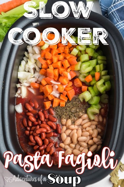 Crock Pot Olive Garden Pasta E Fagioli Soup, Pasta Fagioli Soup Olive Garden Slow Cooker, Crockpot Pasta Fagioli Soup Easy Recipes, Crockpot Olive Garden Pasta Fagioli, Olive Garden Slow Cooker Pasta Fagioli, Copycat Olive Garden Fagioli Soup, Low Calorie Pasta Fagioli Soup, Olive Garden Soup Fagioli Crock Pot, Slow Cooker Pasta Fagioli Soup