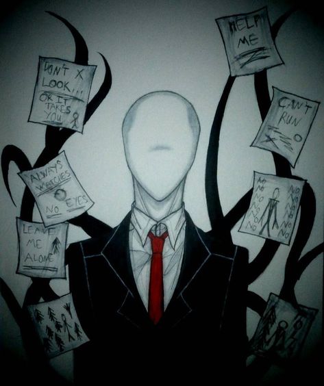 Slender Man Drawing, Drawings Wallpaper, Best Creepypasta, Creepypasta Slenderman, Scary Drawings, Fandom Drawing, Creepypasta Cute, Slender Man, Scary Wallpaper