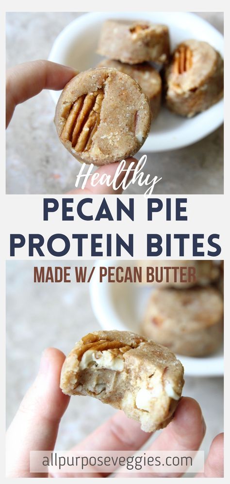 Pecan Protein Balls, Pecan Pie Energy Balls, Pecan Pie Protein Balls, Healthy Pecan Desserts, High Protein Christmas Treats, Baritastic Recipes, Mixed Nut Butter, Marathon Food, Protein Guide