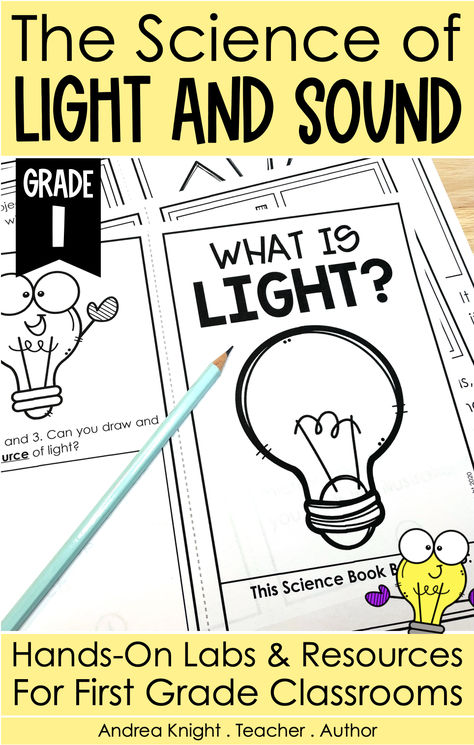 What are natural sources of light vs. artificial sources? How does light travel? And what is the difference between translucent and opaque? These hands-on science labs and activities are so fun and engaging, giving first grade students the opportunity to study light and all the different ways it behaves. Aligned with the Next Generation Science Standards, these activities are ready to print and use... from labs to original science texts and reading passages, the lessons are ready to go! Light And Sound First Grade Science Lessons, Light And Sound Activities, 1st Grade Science Projects, First Grade Science Experiments, First Grade Science Lessons, Light Science Experiments, Light Experiments, Science Text, Study Light