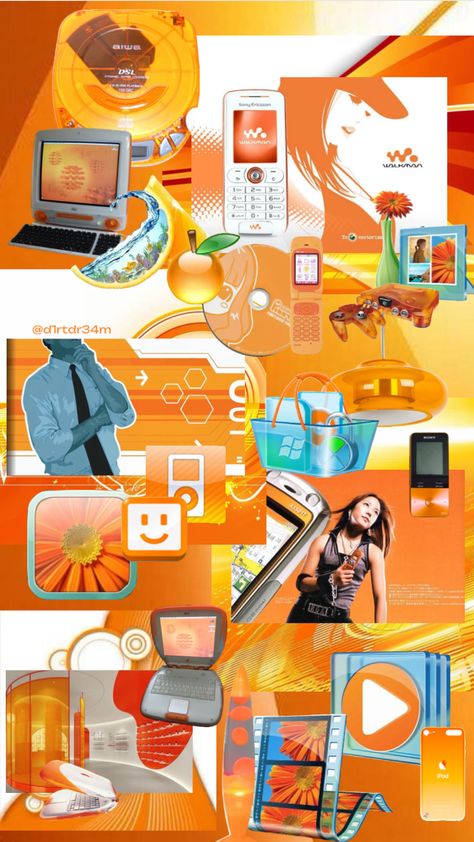 dorfic/frutiger aero/techcore #y2k #music #art #frutigeraero #y2kaesthetic #dorfic #techcore #webcore #orange #internet #internetcore #windows #pinterest Orange Fruitiger Aero, Frutiger Aero Orange, Dorfic Wallpaper, Dorfic Aesthetic, Dark Frutiger Aero, Frutiger Aero Decor, Frutiger Dorfic, Fruitiger Areo, Frutigo Aero