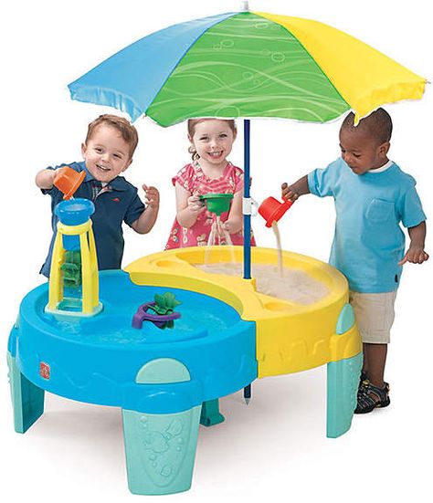 Sand Water Table, Kids Water Table, Table Activities For Toddlers, Outdoor Activities For Toddlers, Water Tables, Sand And Water Table, Kids Sand, Sand Play, Summer Toys