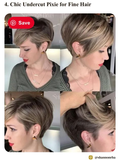 Mullet Pixie, Pixie With Bangs, Pixie Haircuts With Bangs, Pixie Mullet, Part Hair, Longer Pixie Haircut, Pixie Haircut For Round Faces, Edgy Pixie Haircuts, Chunky Highlights