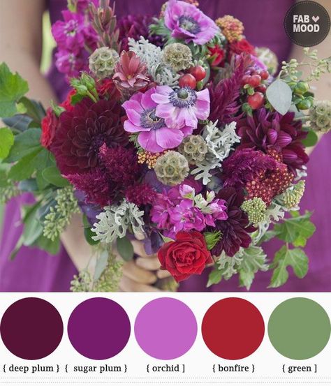 plum and orange wedding ideas | autumn wedding bouquets ideas,autumn wedding bouquet,fall wedding ... Wedding Bouquets Ideas, Bouquets Ideas, Fall Purple, Purple Bouquets, Purple Wedding Bouquets, Red Bouquet Wedding, Wedding Colors Purple, Bridal Bouquet Fall, Red Bouquet