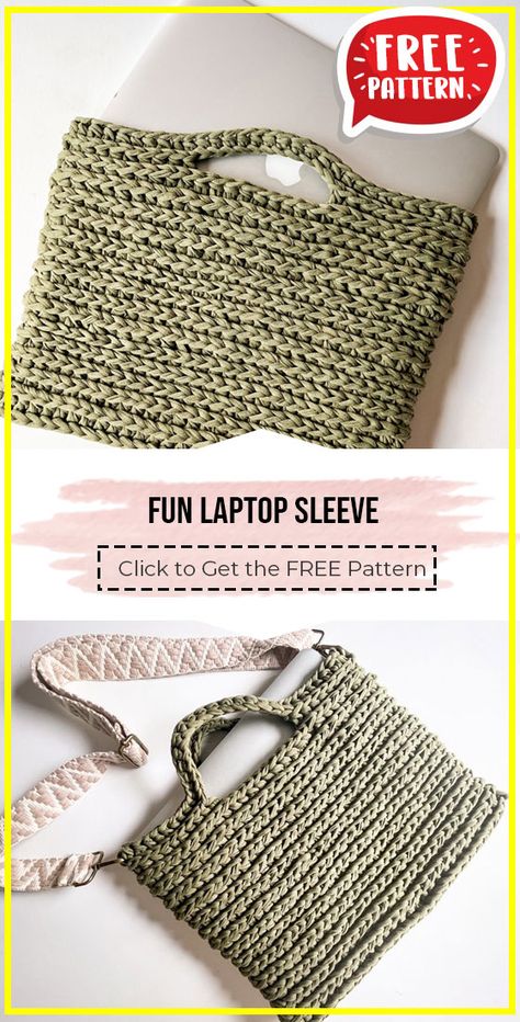 crochet Fun Laptop Sleeve free pattern - FREE Crochet Fun Laptop Sleeve Pattern for Beginners. Click to Get the Pattern #Sleeve #crochet #crochetpattern
 via @shareapattern.com Crochet Tablet Stand Free Pattern, Crochet Computer Sleeve Pattern, Crochet Laptop Cover Pattern Free, Laptop Case Crochet Pattern, Crochet Laptop Bag Pattern Free, Crochet Ipad Sleeve Free Pattern, Crochet Laptop Sleeve Pattern, Computer Cover Crochet, Crochet Computer Accessories