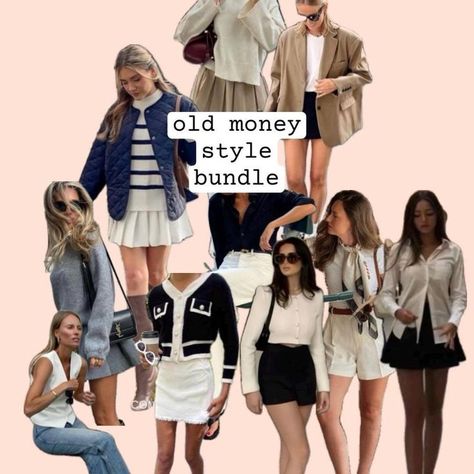 Old Money Style Bundle, Quiet Luxury Secondhand Clothing Mystery Bundle, Personal Stylist Vinted Aesthetic, Old Money Style Aesthetic, 70 Outfits, Money Clothing, Thrifted Clothing, Personal Fashion Stylist, Style Chart, Clothing Bundle, Style Bundle