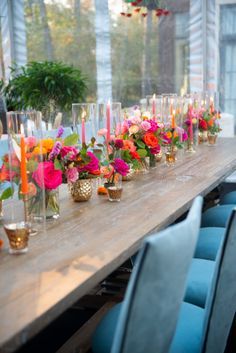 Tafel Decor, Boda Mexicana, Bright Wedding, Long Table, Tropical Wedding, Mimosa, Wedding Shower, Spring Wedding, Table Centerpieces