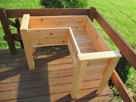 Rooted Vegetables, Elevated Planter, Elevated Planter Box, Cedar Planter Box, Cedar Deck, Vegetable Garden Raised Beds, Building A Raised Garden, Cedar Planters, Diy Raised Garden