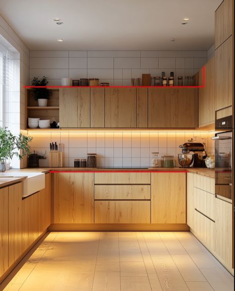 How to Make the Most of the Space Above Your Kitchen Cabinets - Crafty Home Creators Panels Above Kitchen Cabinets, Large Space Above Kitchen Cabinets, Boxes Above Kitchen Cabinets, Storage Above Kitchen Cabinets, Over Kitchen Cabinet, Above The Kitchen Cabinets, Above Cabinet Decor, Space Above Kitchen Cabinets, Top Of Kitchen Cabinets