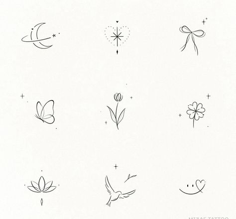 Cute 2 Inch Tattoos, Simple Elegant Drawings, Meaningful Line Tattoo, Claire Everywhere Tattoo, Mini White Tattoos, Easy Tiny Tattoos, Consolation Tattoos, Fine Line Halloween Tattoo, Small White Ink Tattoo