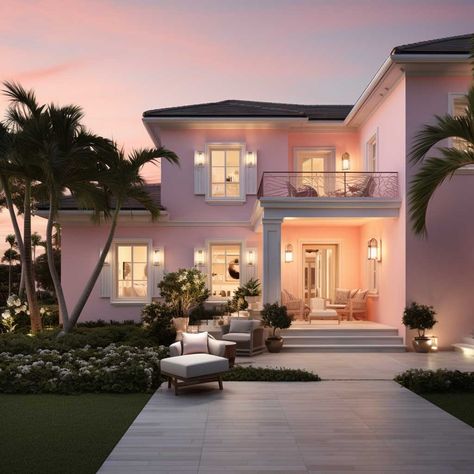 3+ Soft Pinks that Elevate the Best Color Choices for Exterior House Designs • 333+ Images • [ArtFacade]