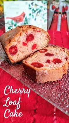 Loaf Desserts, Cherry Pound Cake Recipes, Pound Cake Dessert, Cherry Loaf Cake, Cherry Loaf, Cherry Bread Recipe, Cherry Pound Cake, Cherry Cake Recipe, Cherry Bread