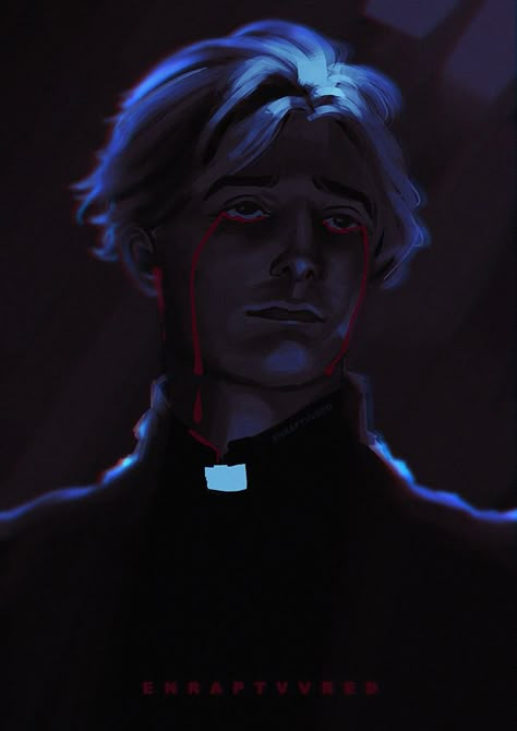 Faith The Unholy Trinity John Fanart, Priest Oc Art, Greylock Analog Horror, Faith The Unholy Trinity Pfp, John Ward Faith Fanart, Faith The Unholy Trinity Fanart, Faith Unholy Trinity, John Ward Faith, Demon Priest