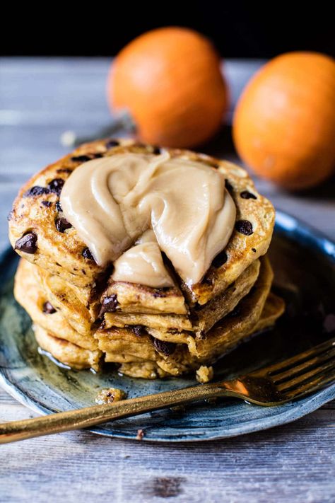 Fall Breakfast Party Ideas, Maple Butter Recipe, Half Baked Harvest Recipes, Maple Butter, Tasty Pancakes, Pumpkin Pancakes, Harvest Recipes, Savory Cakes, Cake Easy