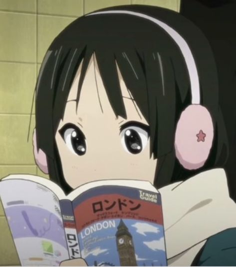 Mio Akiyama, K On, Alien Stage, An Anime, Headphones, Reading, Anime