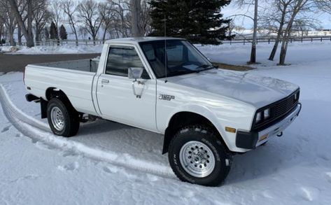 Even with the "comeback" of the small truck, mid and full size trucks reign supreme these days. Would you relive the small truck heyday in this 1986 Power Ram 50? #Dodge Small Pickup Trucks, Power Ram, Small Pickups, Pickup Trucks For Sale, Tonka Trucks, American Racing Wheels, Lot 29, Future Trucks, Mighty Max